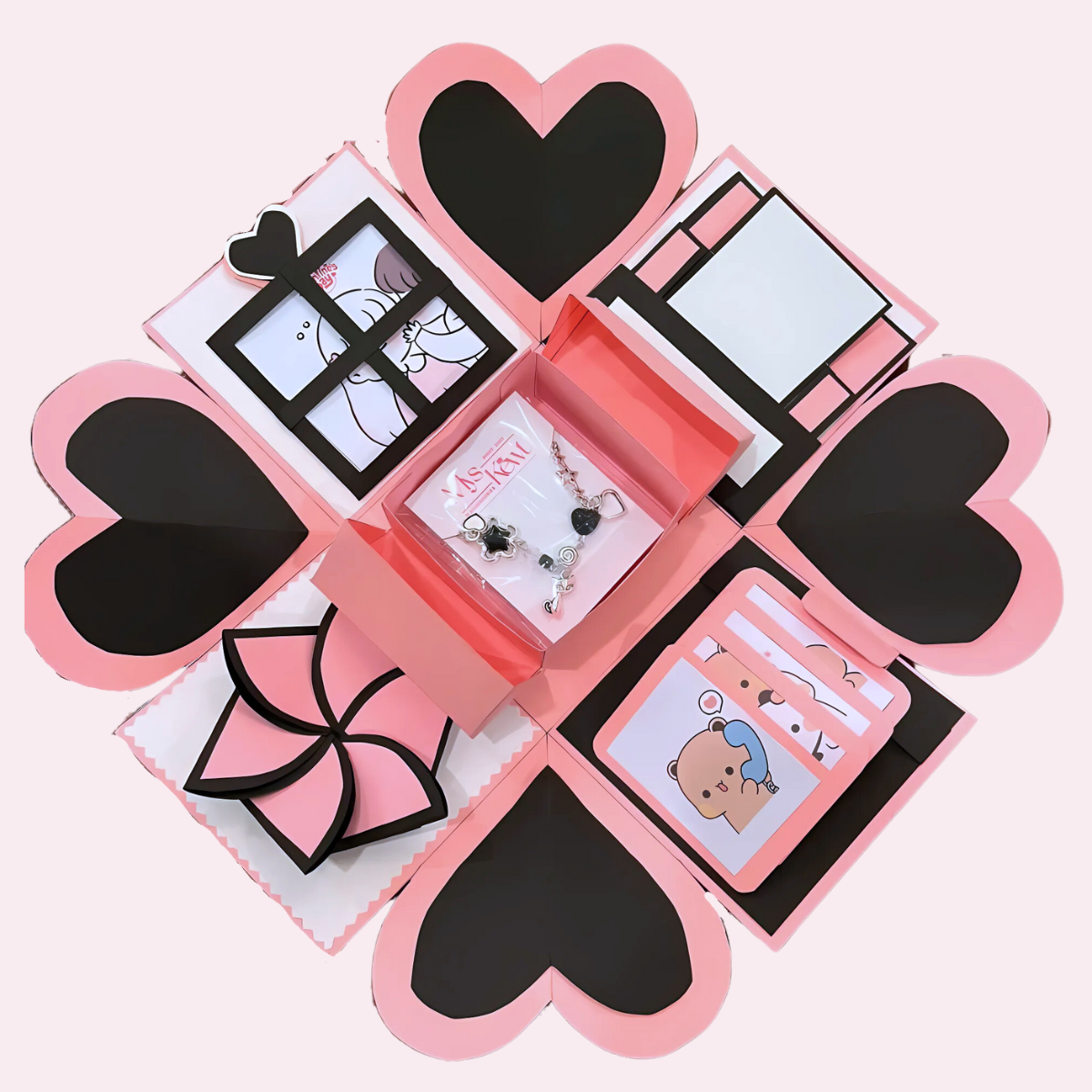 MYSKEWT Valentine Gift Set – Bộ quà tặng trang sức và thiệp tình yêu độc đáo cho ngày lễ tình nhân